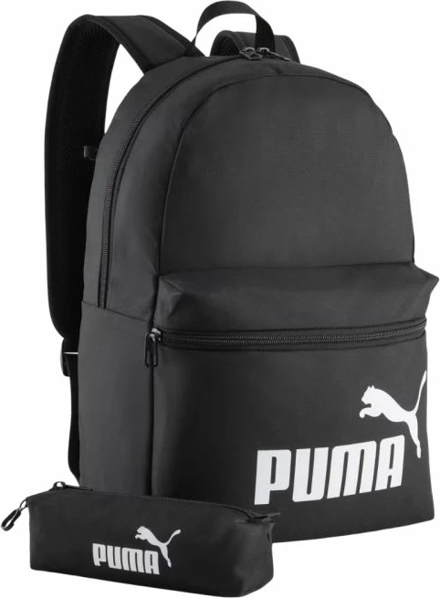 Çantë shpine Puma Phase 92190 01, e zezë, set me penar