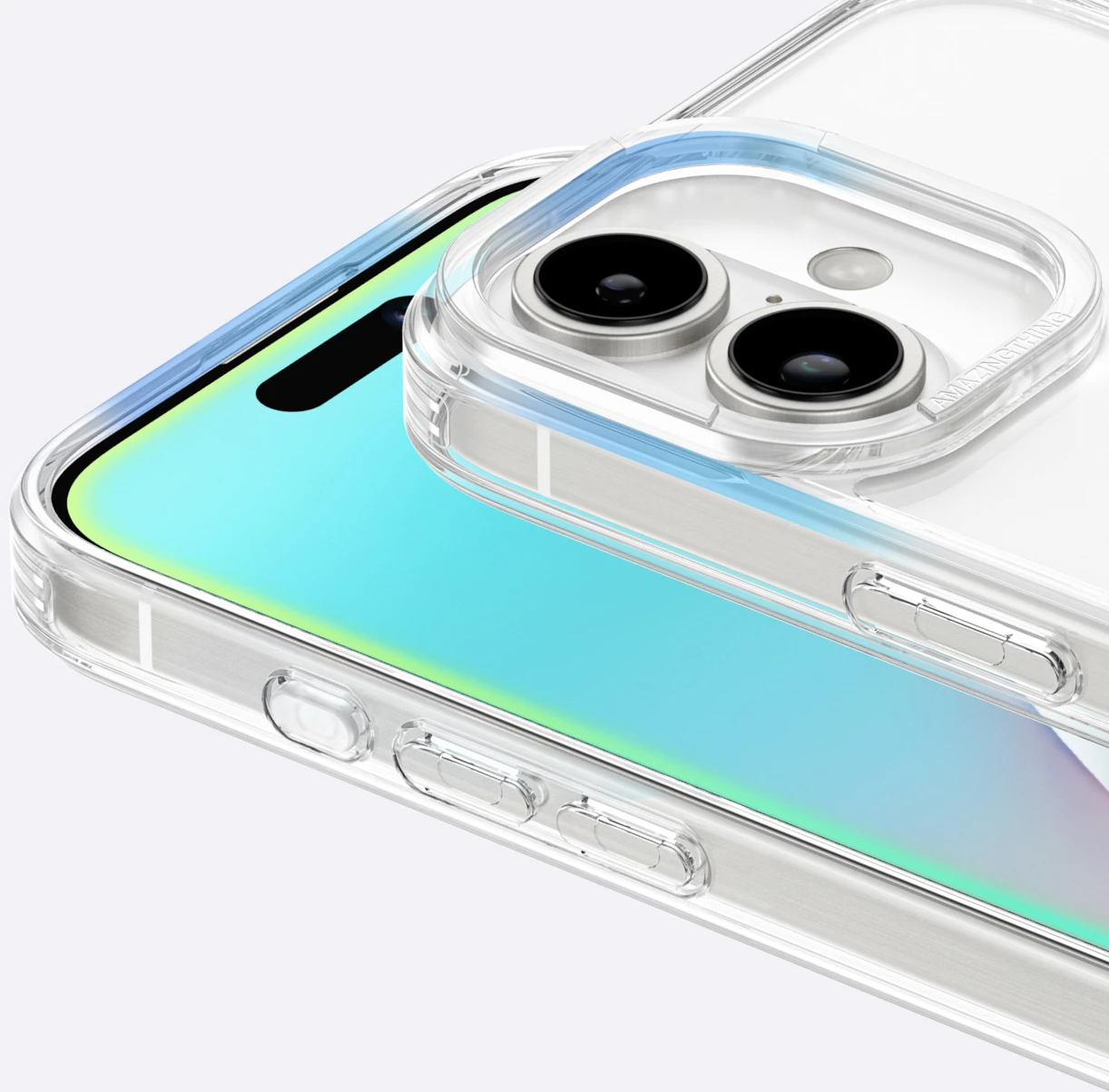 Mbështjellës AmazingThing Minimal Mag Case për iPhone 16, Transparent