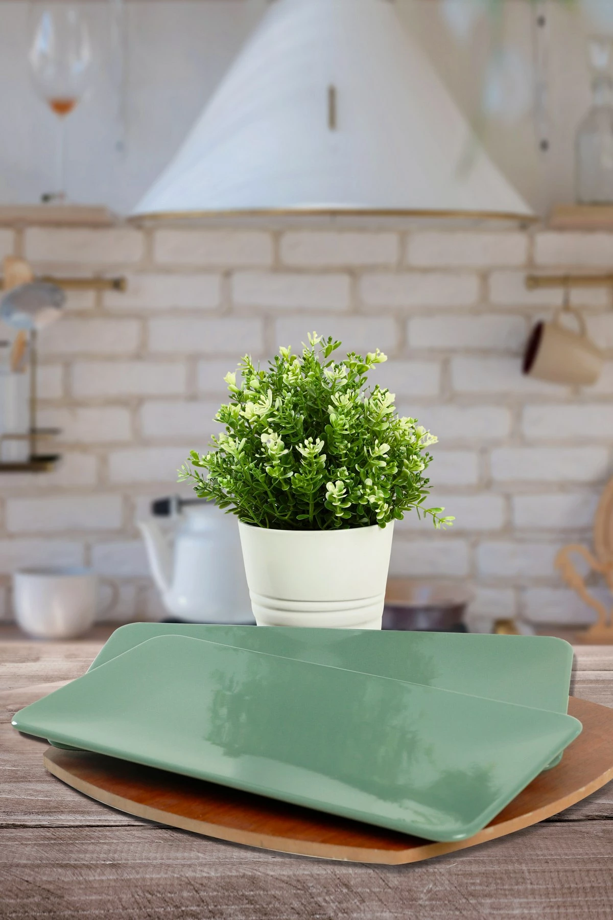 Set pjatash (2 copë), Hermia Concept, ST032002F326A000000MAKYK00