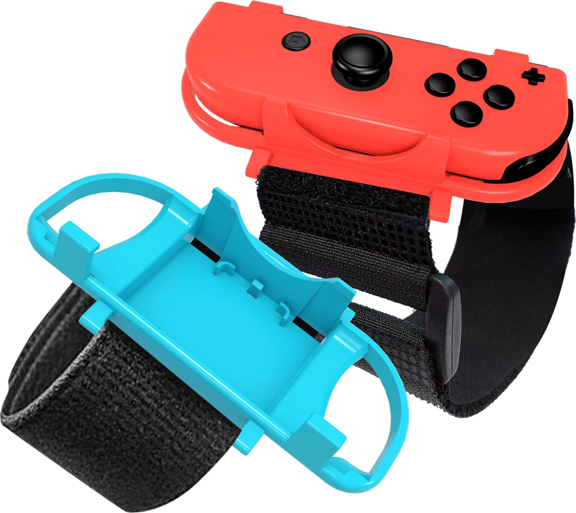 Set aksesorësh për Nintendo Switch, Hurtel, Nintendo Switch Sports 10-in-1, për Joy-Con, 10 pjesë, kuqe e kaltër