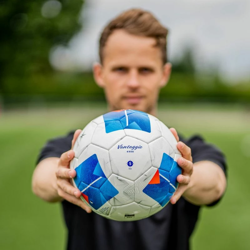 Top futbolli Molten për meshkuj, bardh e kaltër