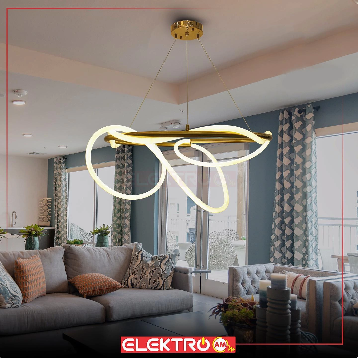 Abazhur i varur LED neon W20