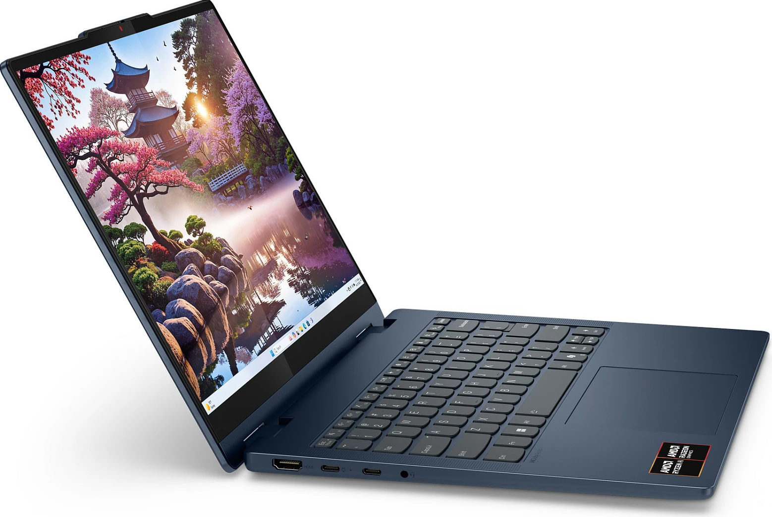Kompjuter portativ 2-në-1 Lenovo IdeaPad 5, Ryzen AI 5 340, 16GB RAM, 512GB SSD, 16" WUXGA, Windows 11 Home, Cosmic Blue
