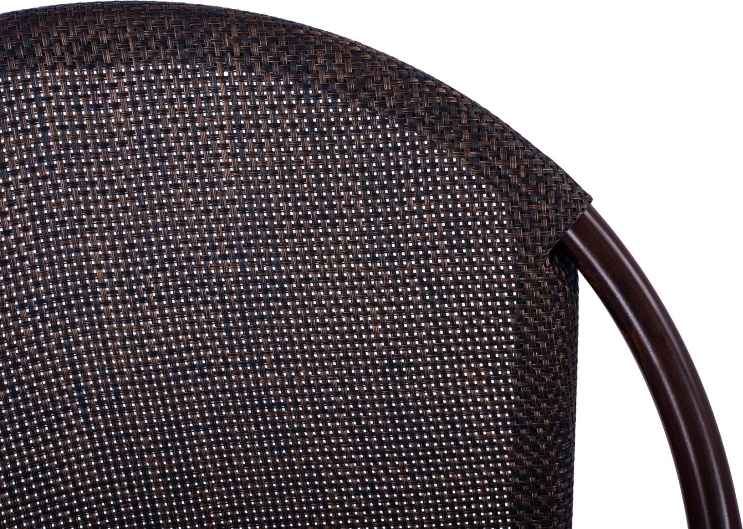 Karrige metalike pamje bambuje, ngjyrë kafe, FH5718, 54x62x89 cm