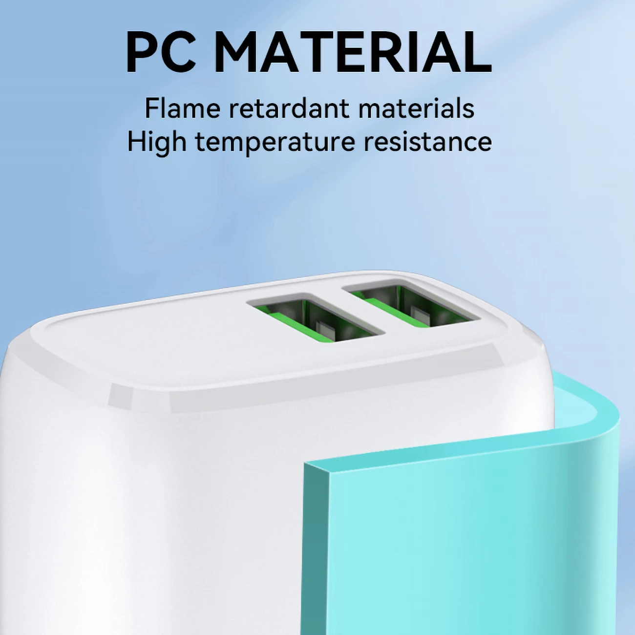 Karikues muri Wozinsky CUWCW, 2 x USB-A, 2.4A, i bardhë