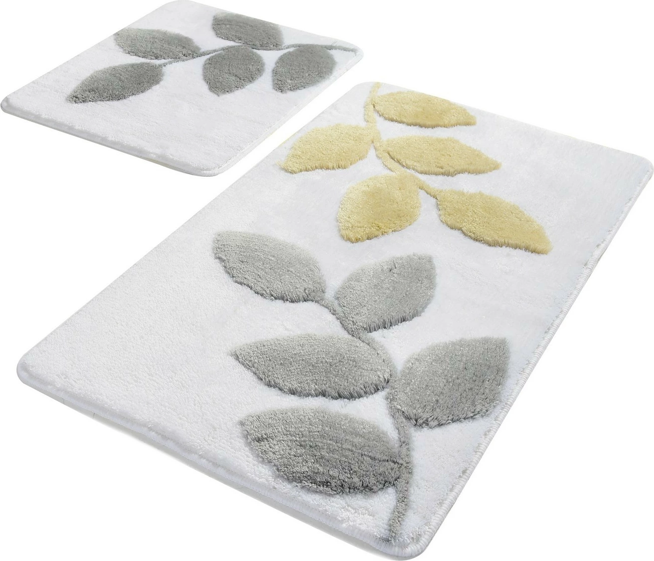 Set tapetash akrilike për banjo, 2 copë, Mijölnir Innovia, e bardhë