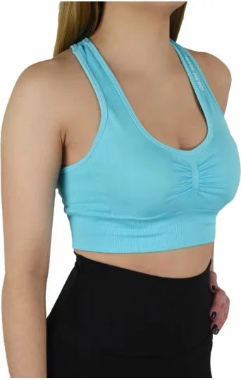 Top sportiv GymHero, Miami Cute, për femra, blu [Madhësia: S]
