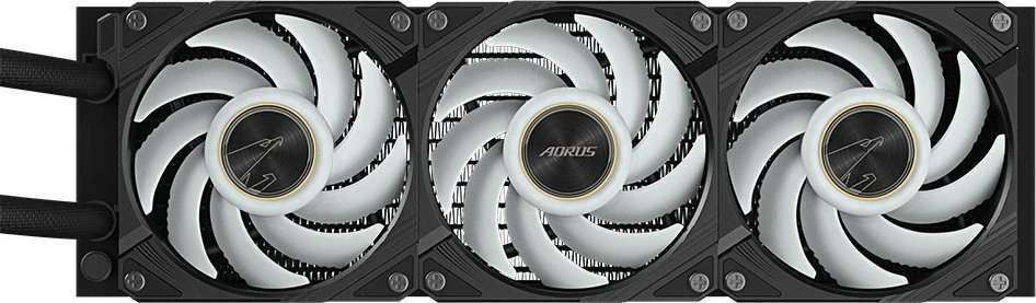 Sistem ftohje me ujë AIO Gigabyte Aorus WaterForce X II 360, radiator 360mm, 3x120mm ARGB, LCD, i zi