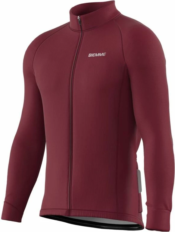 Maicë e gjatë për meshkuj Biemme, burgundy