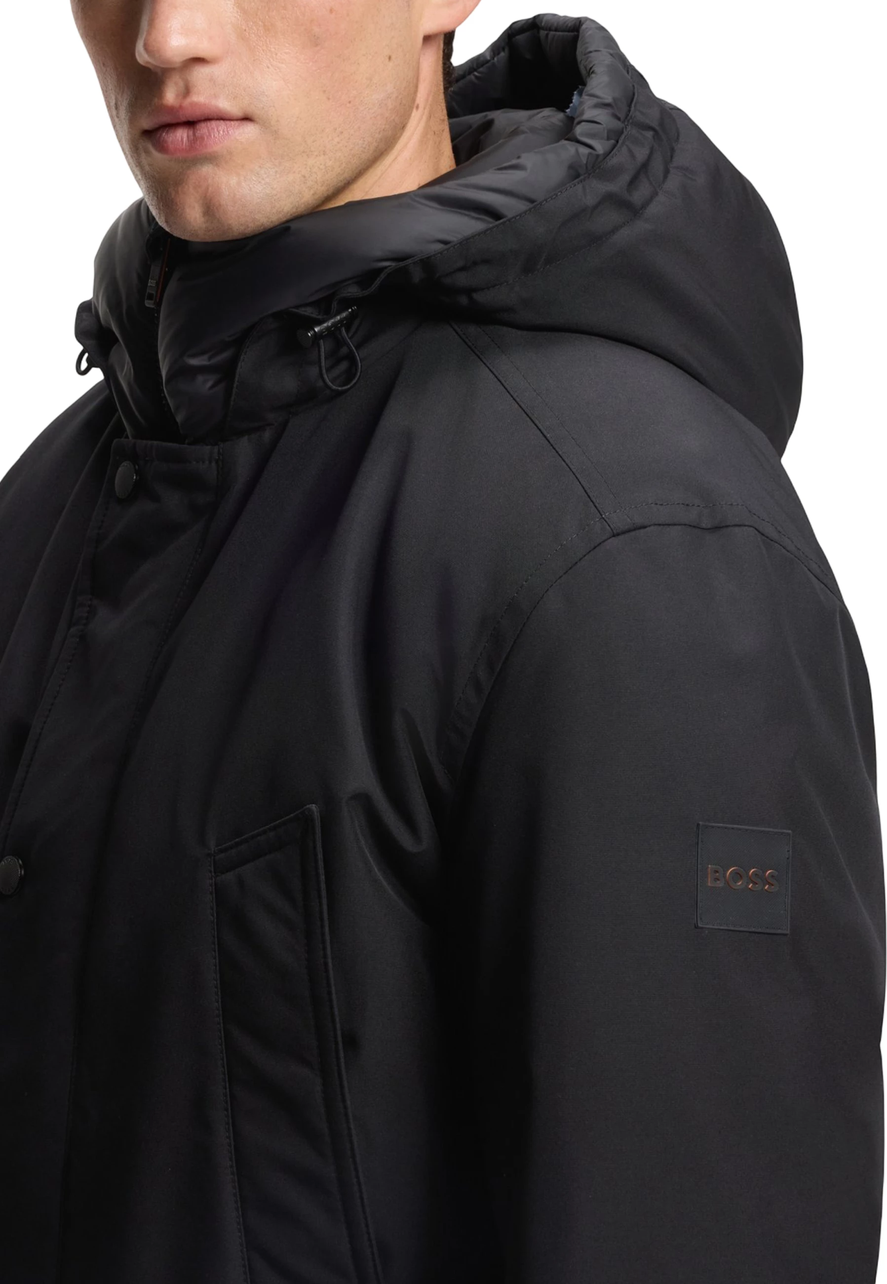 Jakne për meshkuj Boss Osiass1 10240256 01 50547078, e zezë [Madhësia: XL]