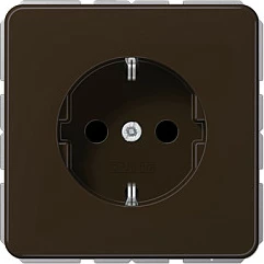 Prizë muri Jung CD1520BR SCHUKO, 16A 250V, kafe