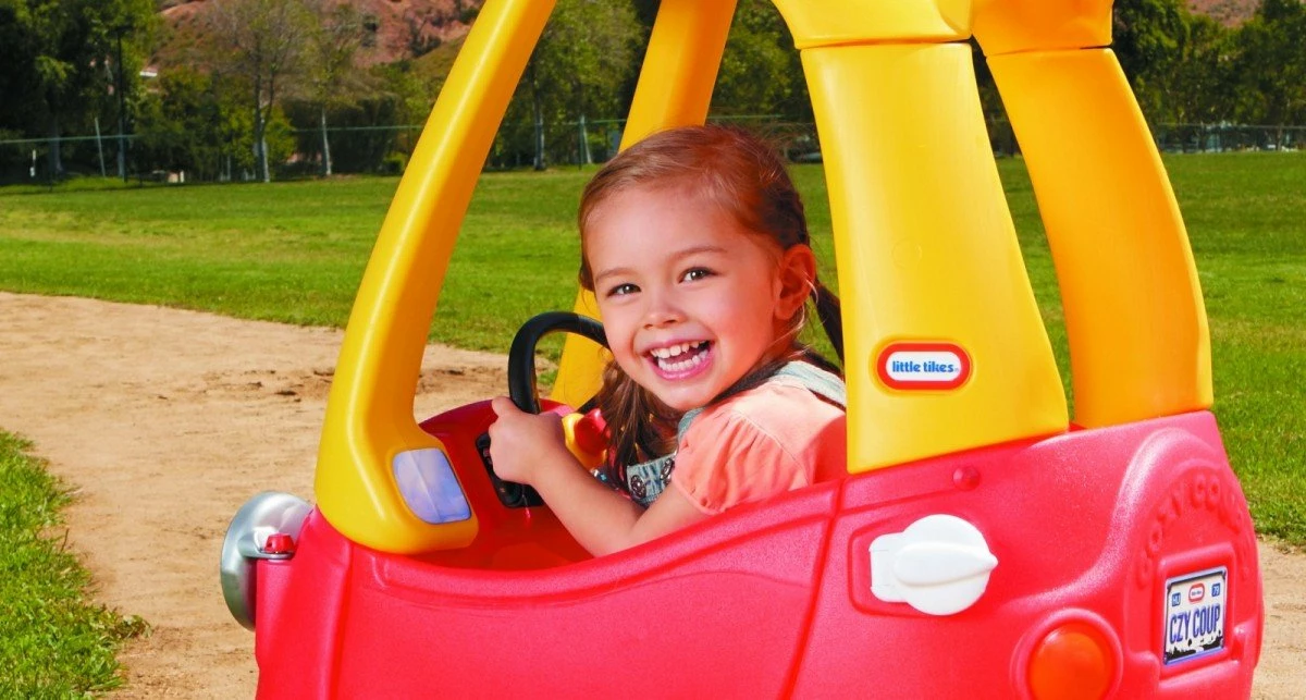 Makinë lodër ride-on Little Tikes Cozy Coupe 170263-PE13, për fëmijë 2+ vjet, max 23 kg, e kuqe