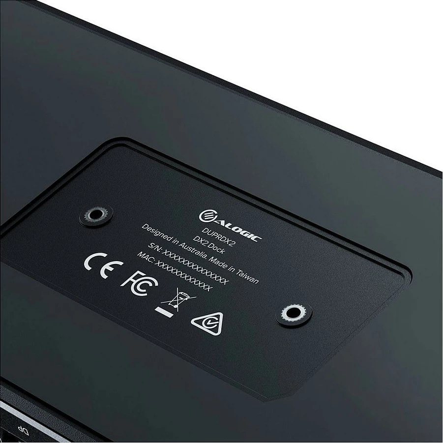 Docking station ALOGIC Prime, USB-C, Dual 4K, Power Delivery 65W, e zezë/hiri