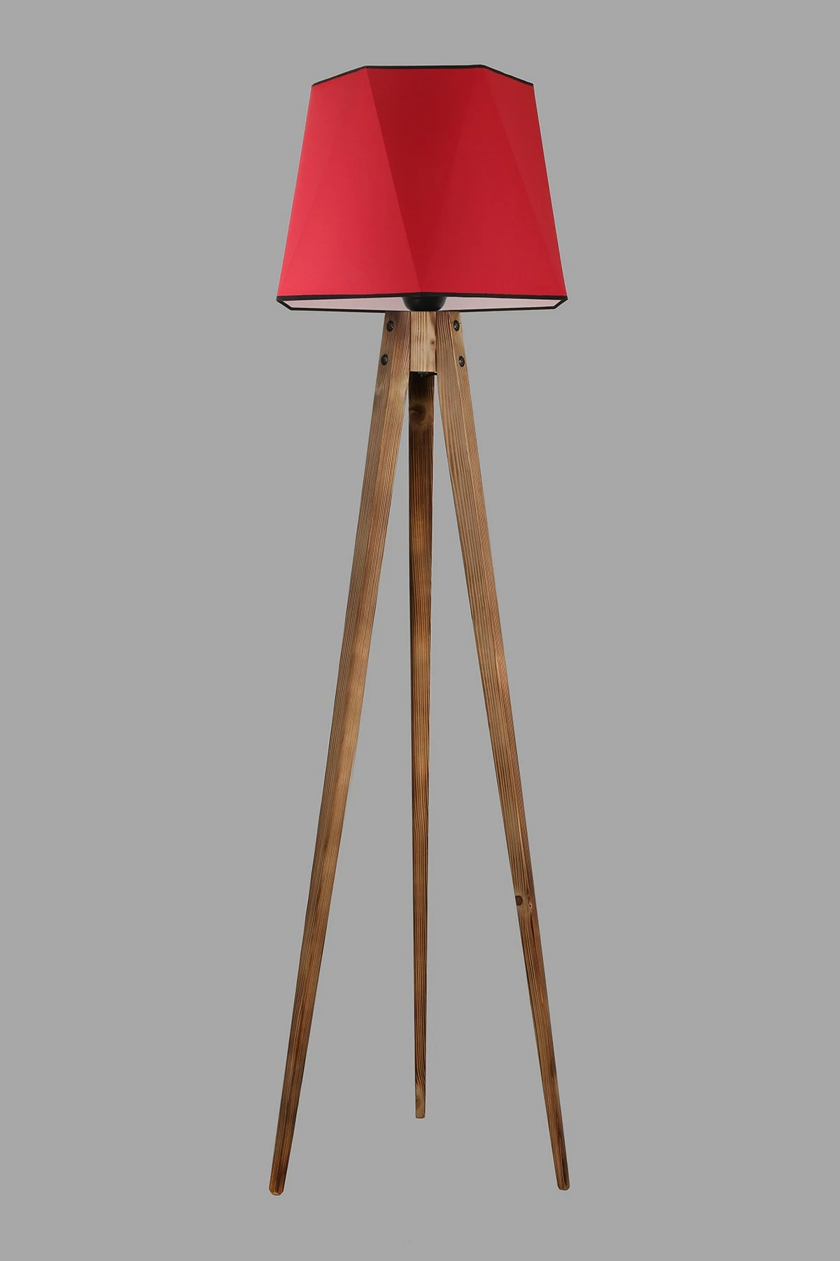 Lambader tripod, trup druri, abazhur i kuq, Opviq