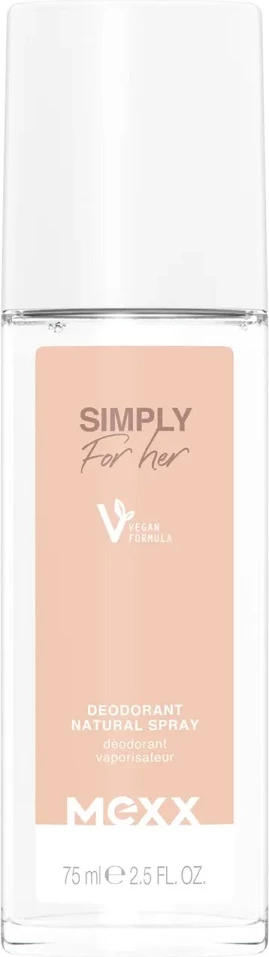 Deodorant spray për femra Mexx Simply For Her 75ml