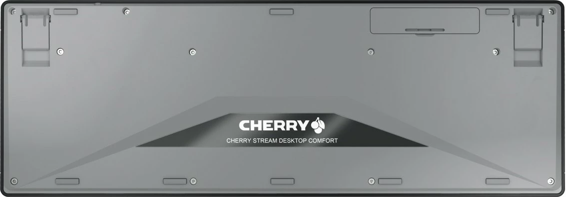 Tastierë dhe Maus Cherry Desktop STREAM COMFORT Wireless [DE] i zi, Fullsize, i heshtur
