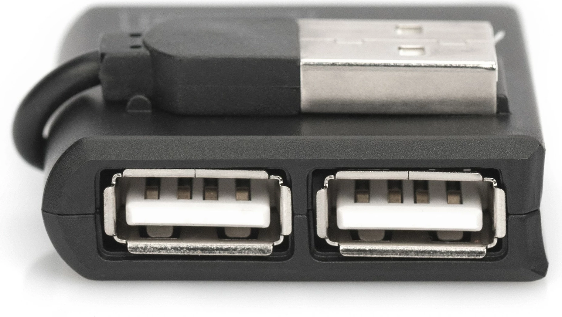 Hub USB Digitus, 4-Port, USB 2.0, 480 Mbit/s, Ngjyrë e zezë