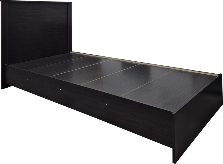 Krevat Athos, ngjyrë wenge, 90x190cm