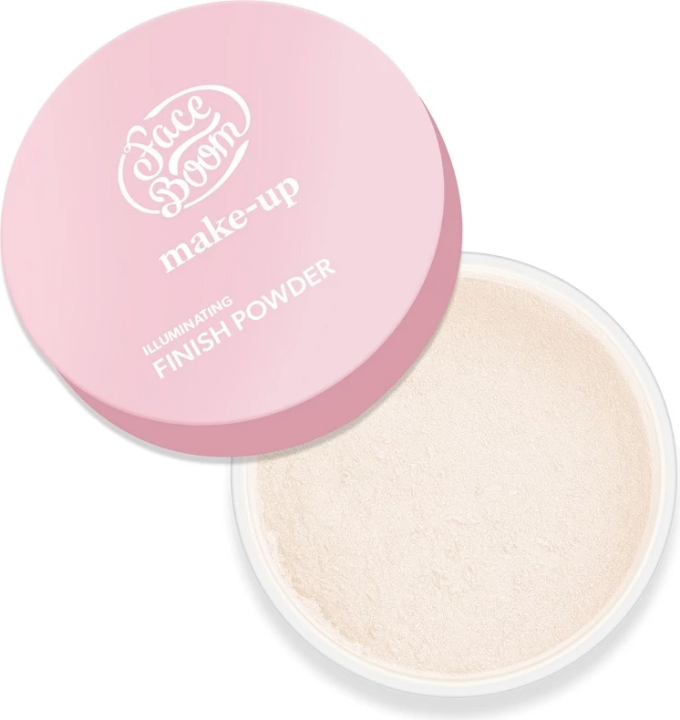 Pluhur fytyre për femra Face Boom Illuminating Finish Powder 6g