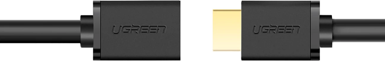 Kabllo HDMI Ugreen HD107 10145, 3m, 4K, E zezë