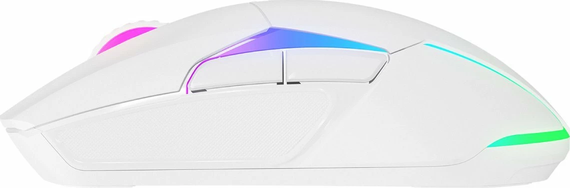 Maus Rampage Nova M4 NOVA M4-WHITE 800-4800 DPI RGB, i bardhë