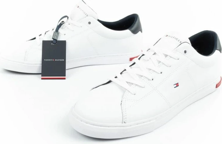 Këpucë për meshkuj Tommy Hilfiger, të bardha [Madhësia: 44]