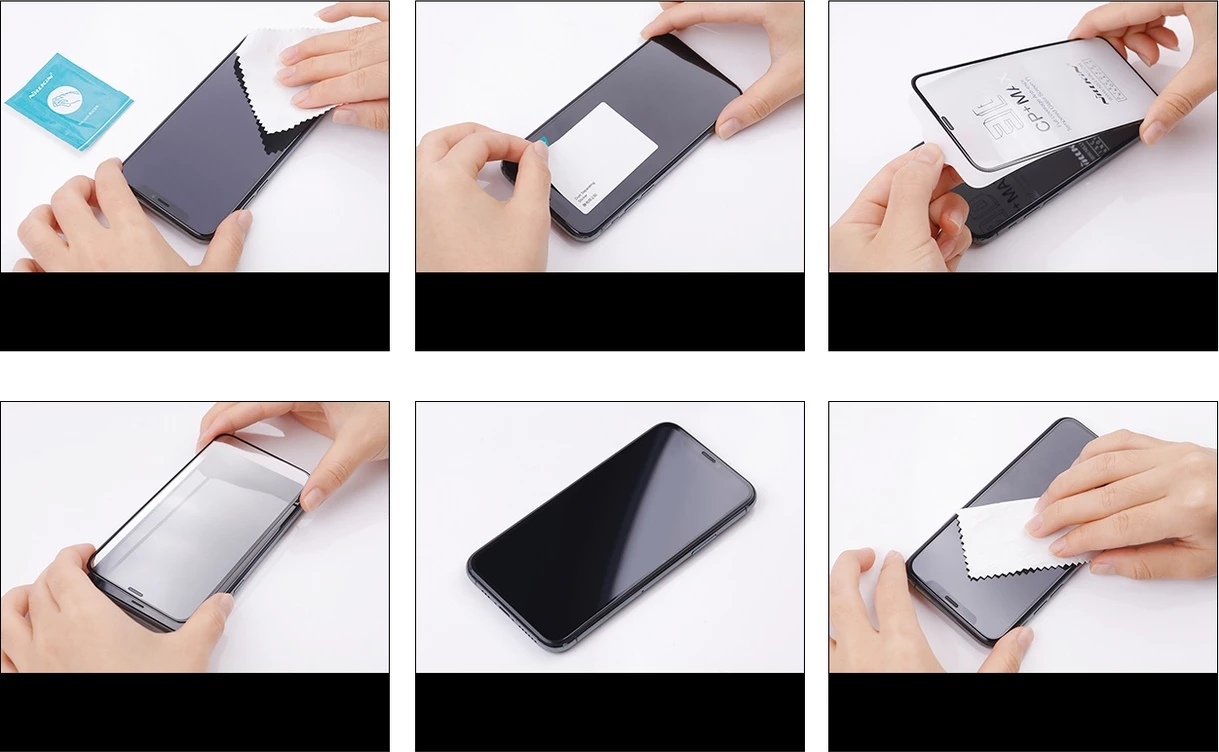 Xham i temperuar Nillkin CP+PRO për ekran të plotë, për OnePlus Ace, 0.2 mm, i zi