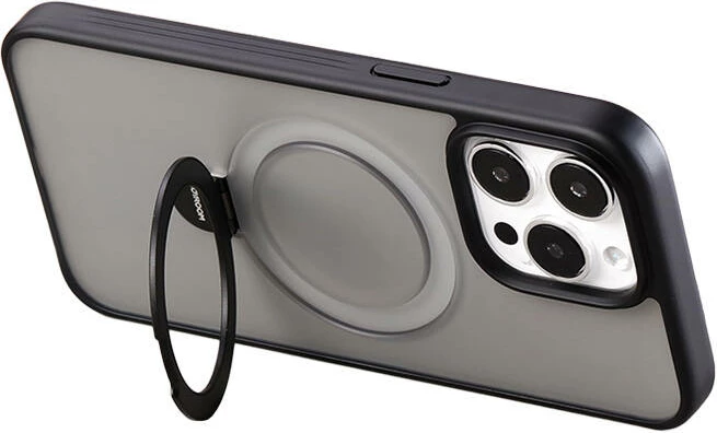 Mbështjellës magnetik për celular Joyroom JR-BP004 për iPhone 15 Pro, i zi