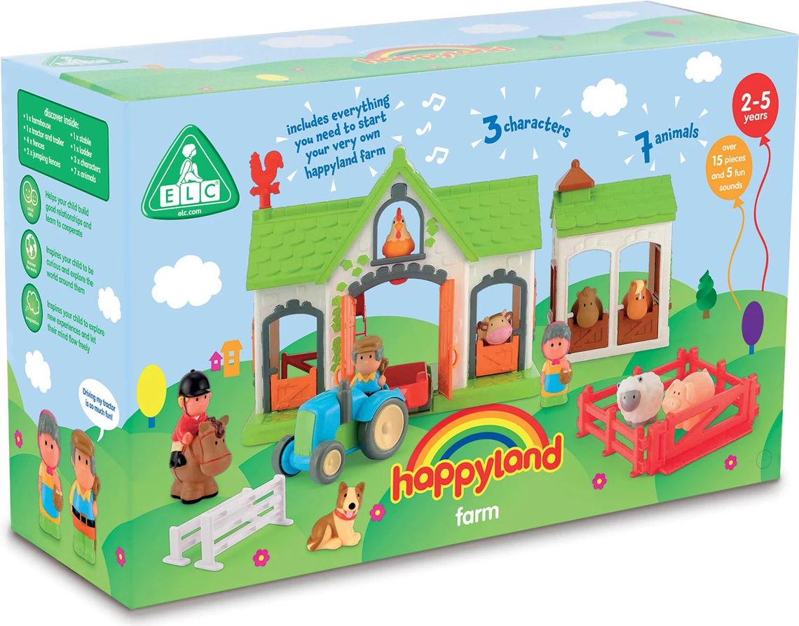 Happyland Farm Playset