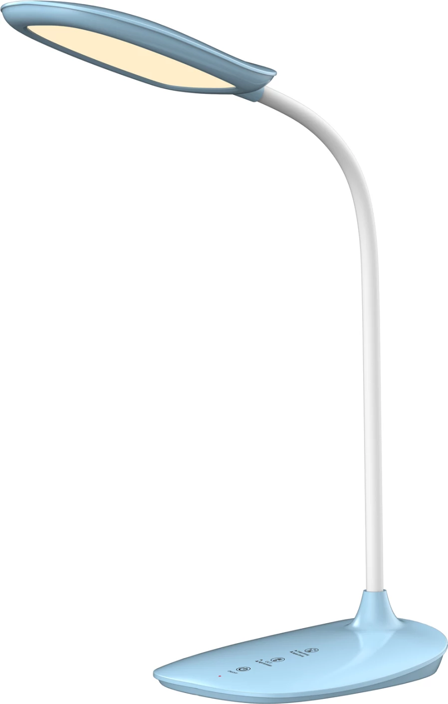 Llambë tavoline LED, BLAIN FH4444.03, ngjyrë qielli-bardhë, ABS