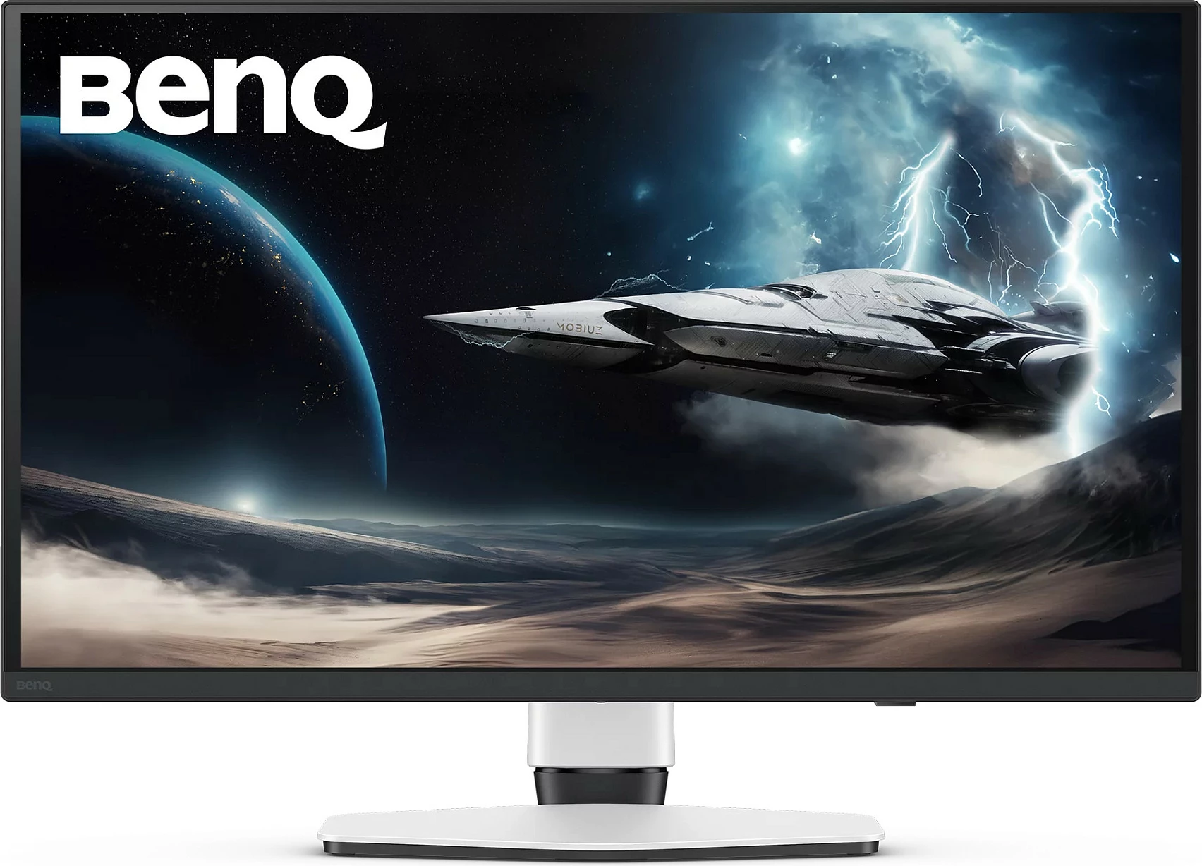 Monitor gaming BenQ MOBIUZ EX271UZ, 26.5", 4K OLED, 240Hz, FreeSync Premium Pro, KVM, zi/bardhë