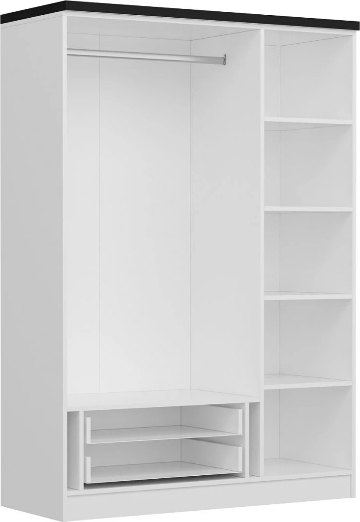 Dollap Skye Decor, ngjyrë e bardhë, 2247