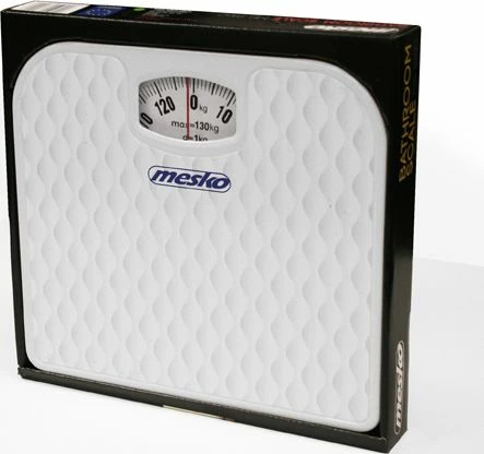 Peshore banjo mekanike Mesko MS 8160, 130 kg, e bardhë