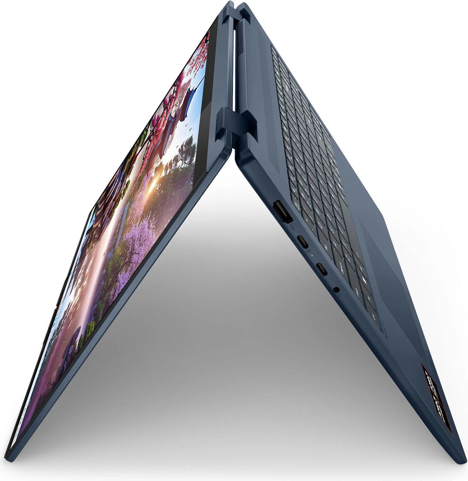 Kompjuter portativ 2-në-1 Lenovo IdeaPad 5, Ryzen AI 5 340, 16GB RAM, 512GB SSD, 16" WUXGA, Windows 11 Home, Cosmic Blue