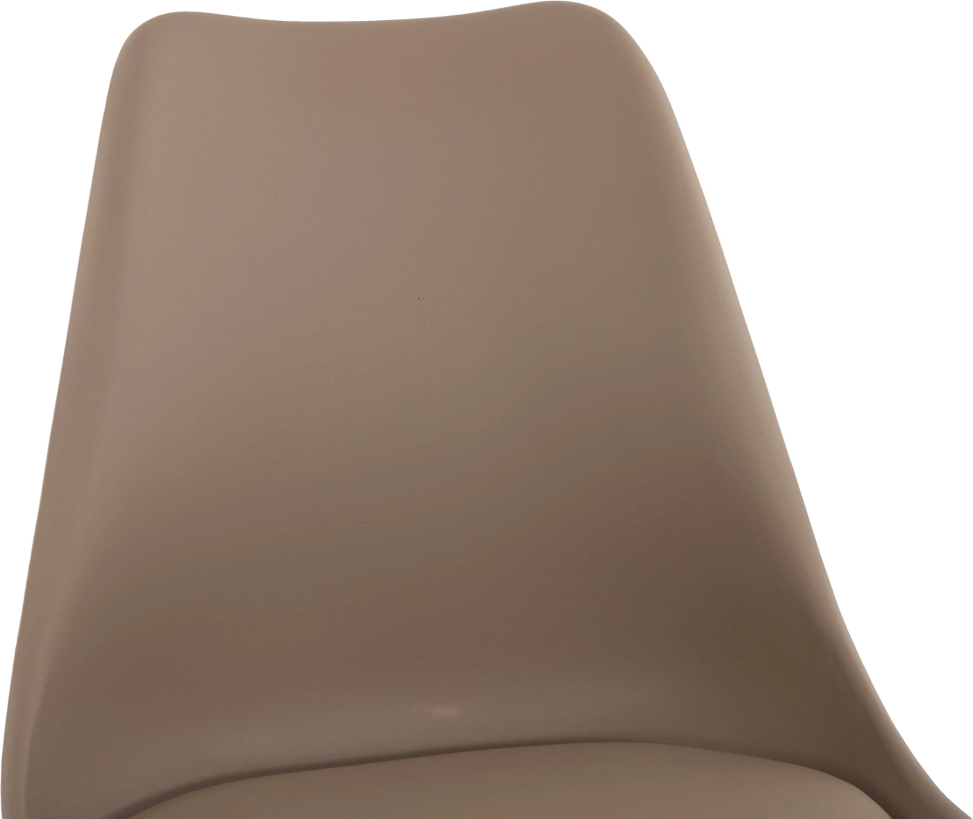 Karrige për bar VEGAS FH8000.55, lartësi mesatare, polipropilenë ngjyrë kapuçino, dru ahu natyral, 47x58x103H cm., set prej 4 copë