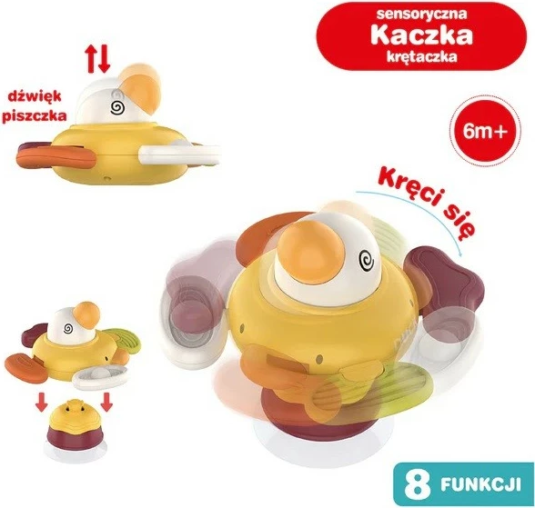 Lodër ndijore interaktive ASKATO, model 122946, plastikë & silikon, shumëngjyrëshe