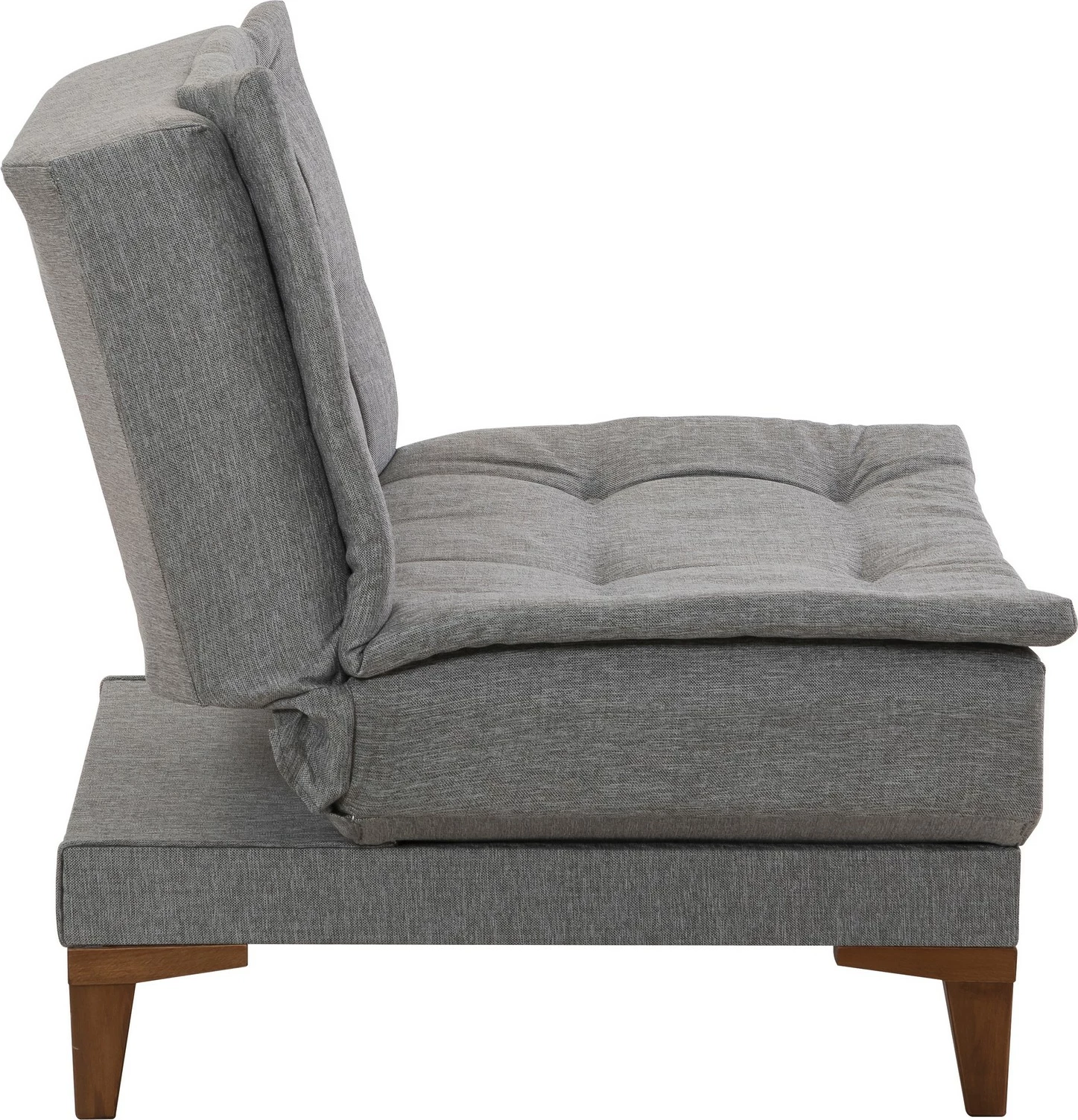 Set divan-krevat Atelier del Sofa, Santo-TKM04-1008, ngjyrë gri