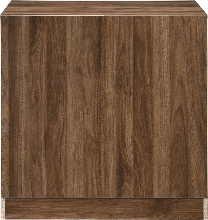 Komodë me 4 sirtarë, ngjyrë arre, 76x40x81 cm