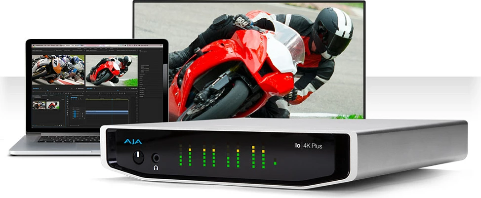 Pajisje video I/O AJA Io 4K Plus, Thunderbolt 3, 12G-SDI/HDMI 2.0, 4K 60p, HDR