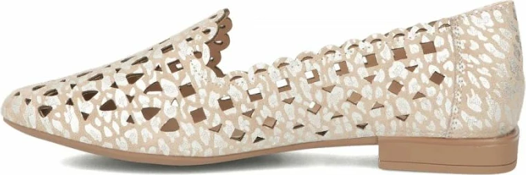 Këpucë të ulëta femra Filippo DP7710, bezhë