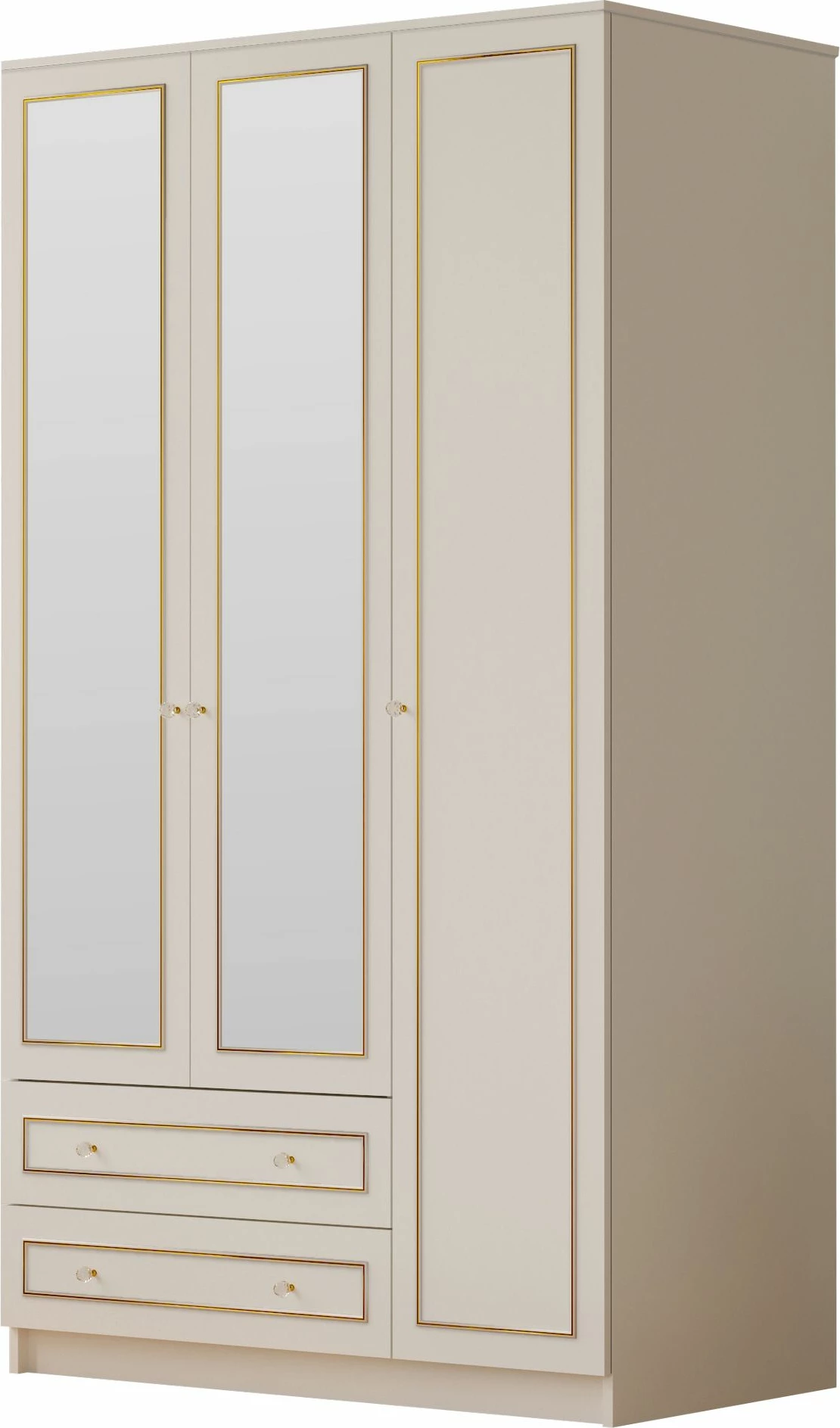 Dollap Skye Decor, RB-077-01, ngjyrë e bardhë mat