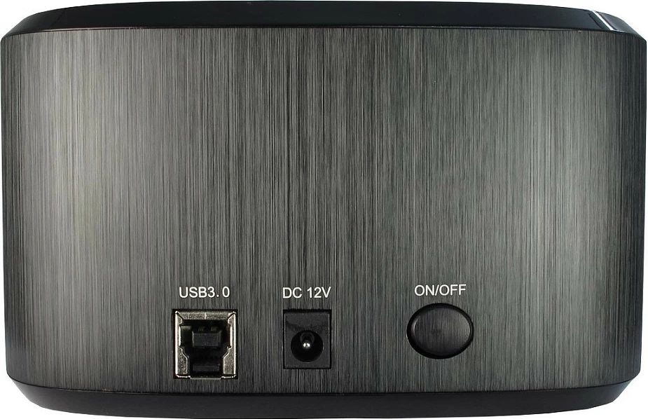 Docking station Inter-Tech GD-PDLK02, USB 3.0, e zezë