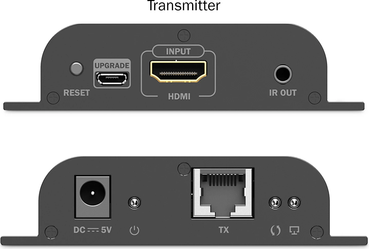 Zgjatues HDMI IP Digitus 4K/60Hz, Cat6 deri 200 m, i zi