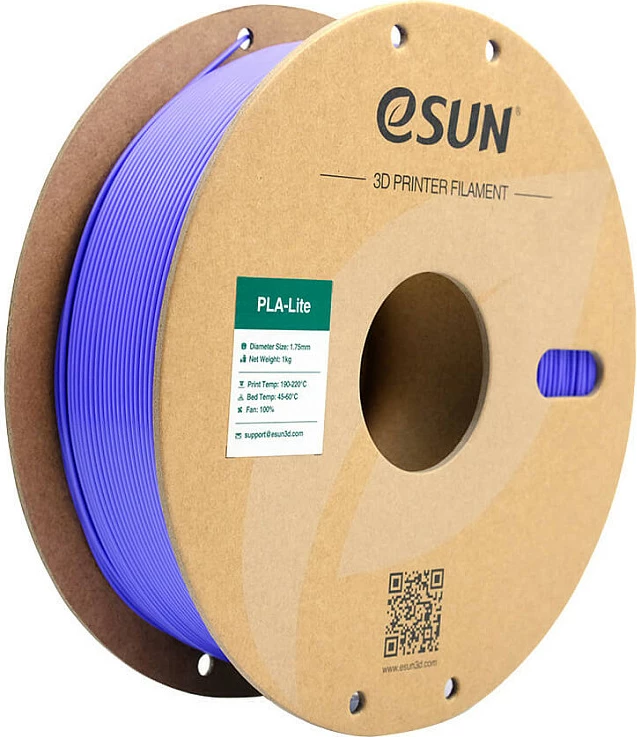 Filament për printer 3D eSun PLA-Lite, 1.75mm, 1kg, Very Peri (vjollcë)