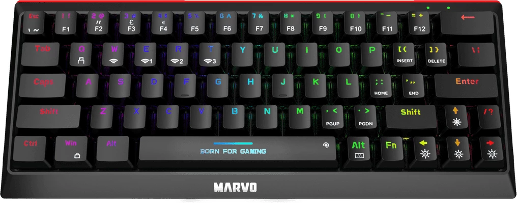 Tastierë MARVO KG962W EN-R