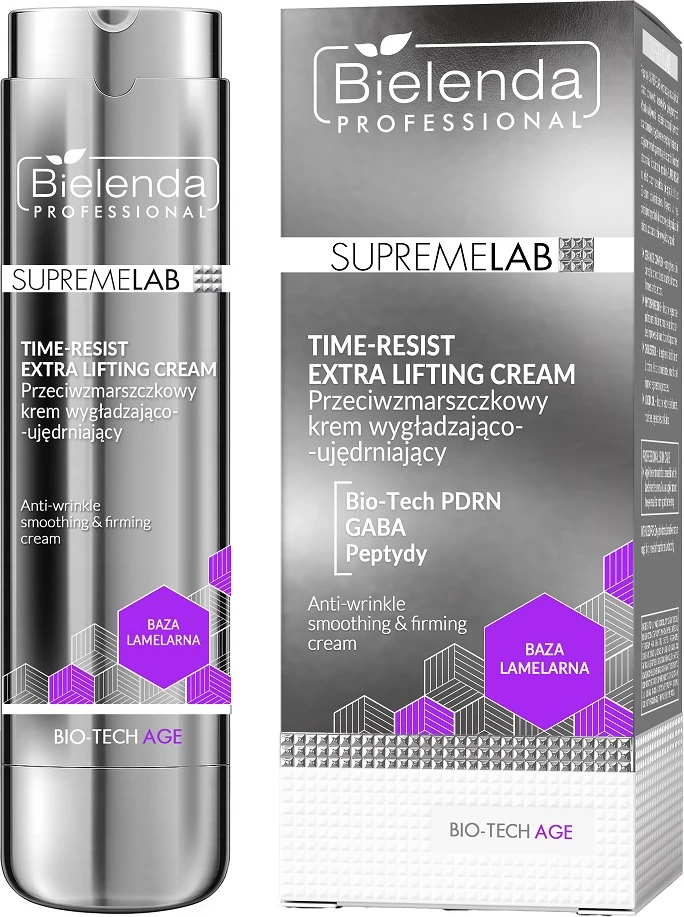 Krem për fytyrë për femra Bielenda Professional SupremeLab Bio-Tech Age Anti-Wrinkle Smoothing and Firming, 45ml