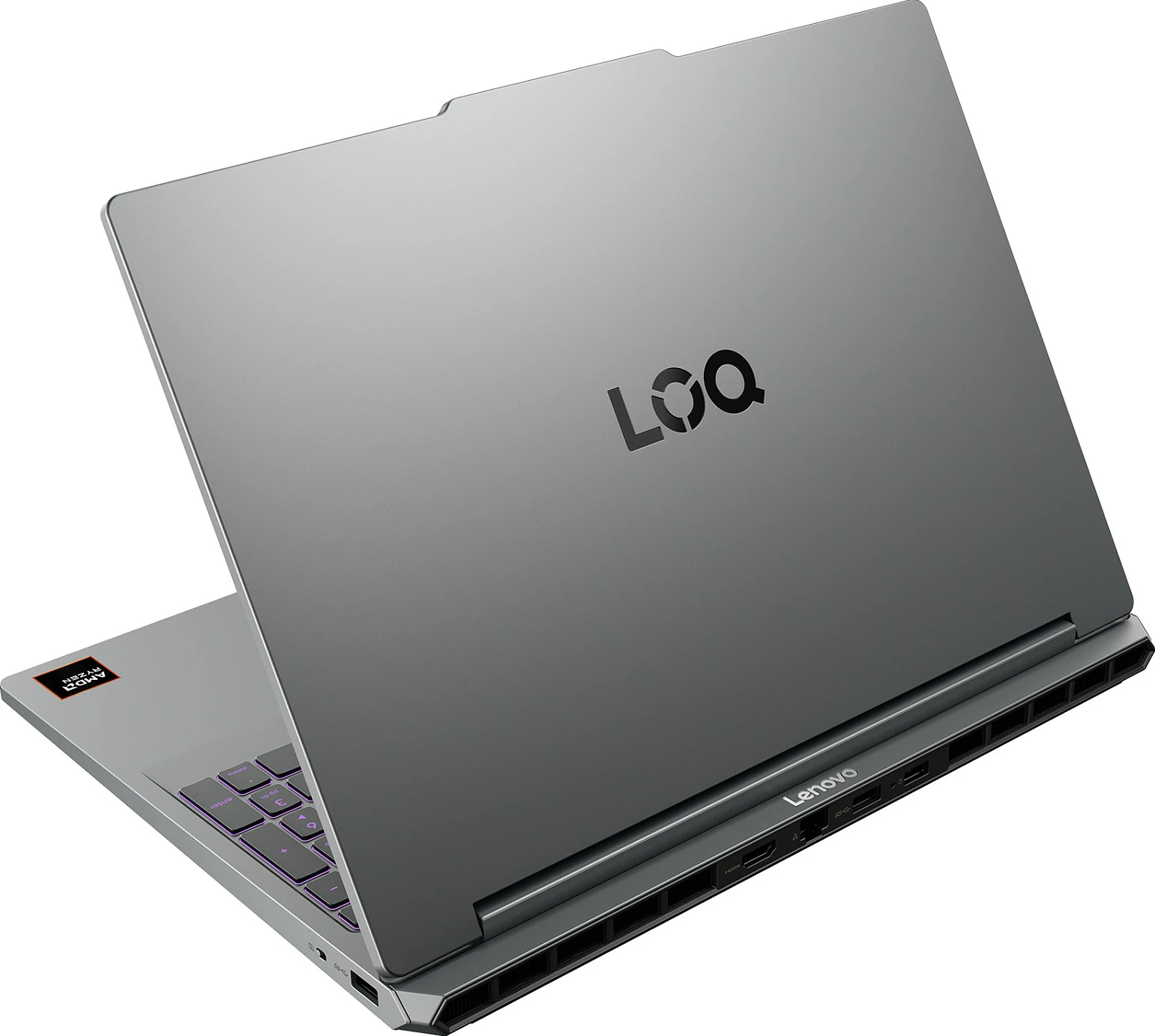 Laptop Lenovo LOQ 15AHP11, Ryzen 7, 16GB RAM, 512GB SSD, GeForce RTX 5060, Windows 11 Home, gri