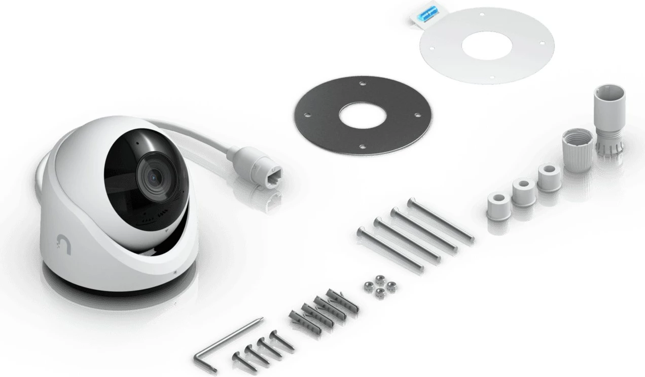 Kamerë sigurie IP Ubiquiti G6 Turret, 8 MP, 3864 x 2160, PoE, e bardhë