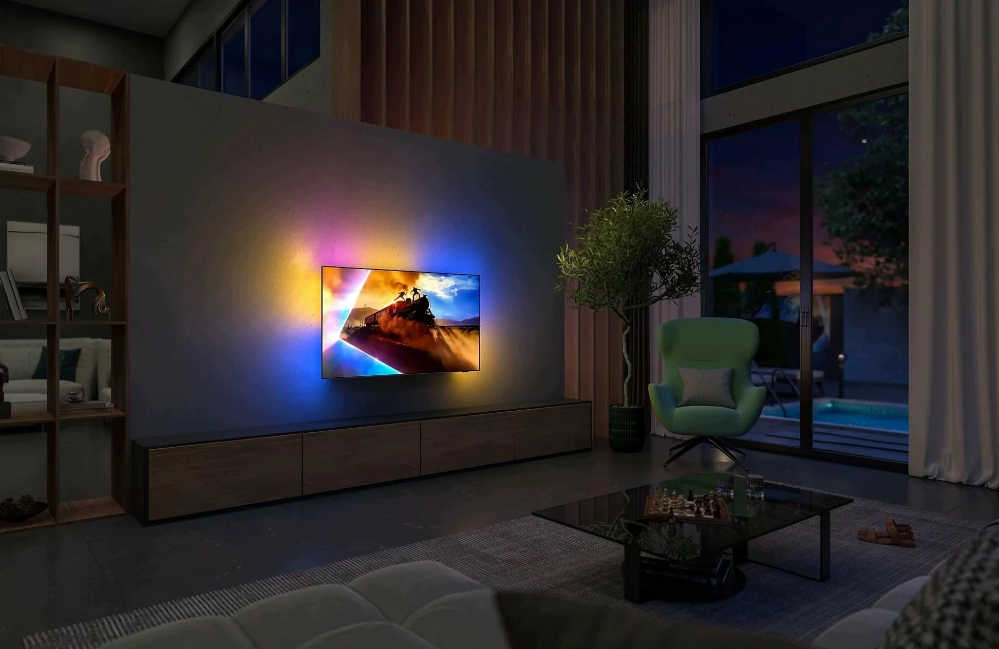 Televizor OLED Philips 55OLED761/12 55" 4K UHD Smart TV 120Hz Ambilight
