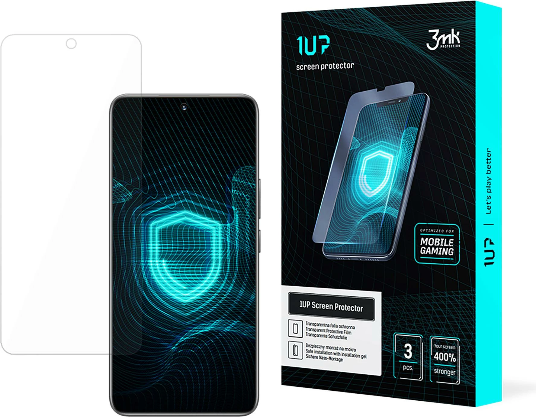 Mbrojtës ekrani 3mk 1UP për Honor 20, për gaming